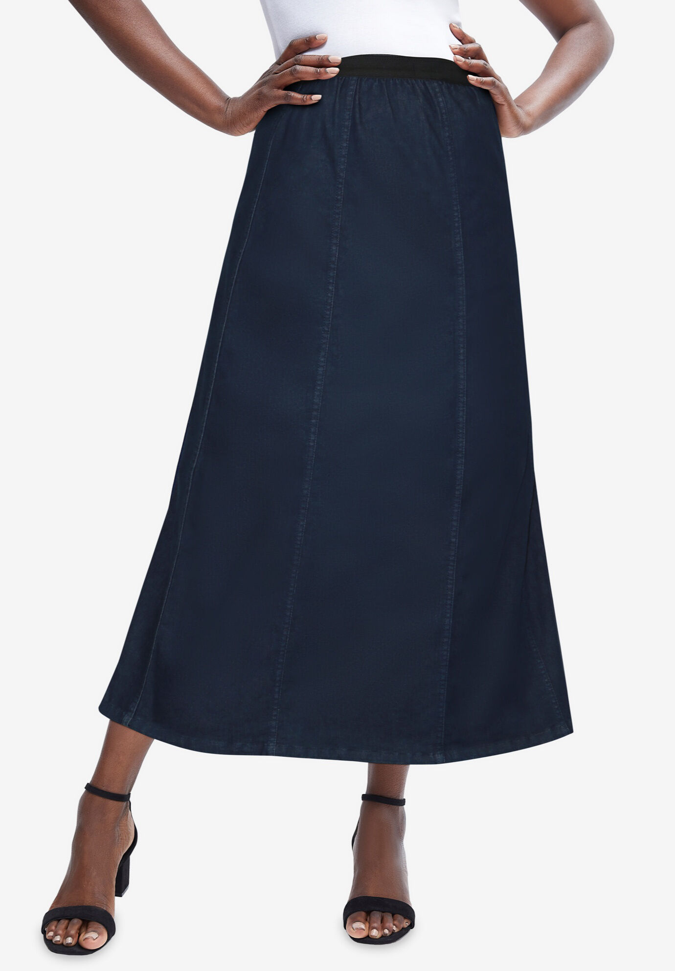 jessica london jean skirts