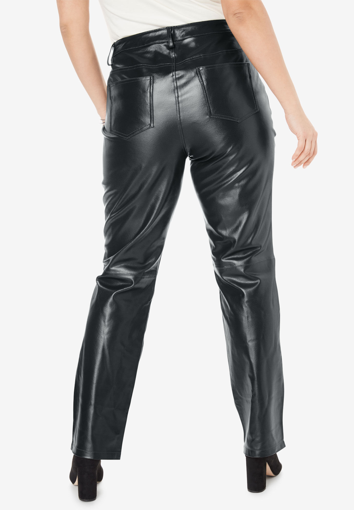 jessica london leather pants
