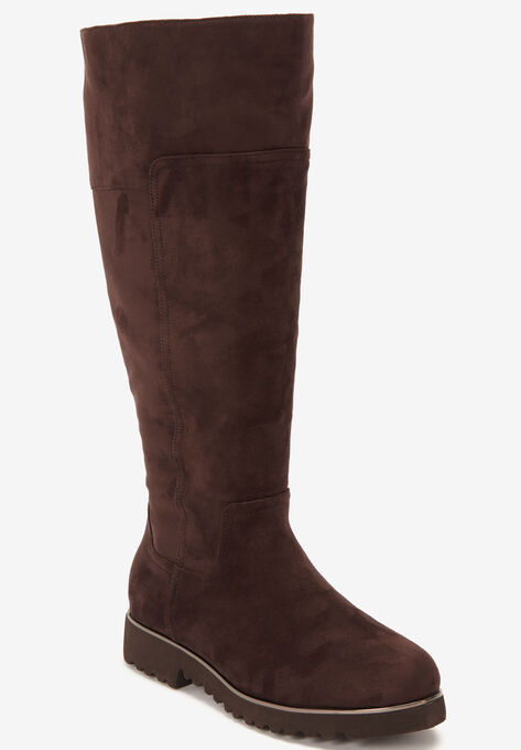 The Gaby Wide Calf Boot By Comfortview Plus Size Tall Boots