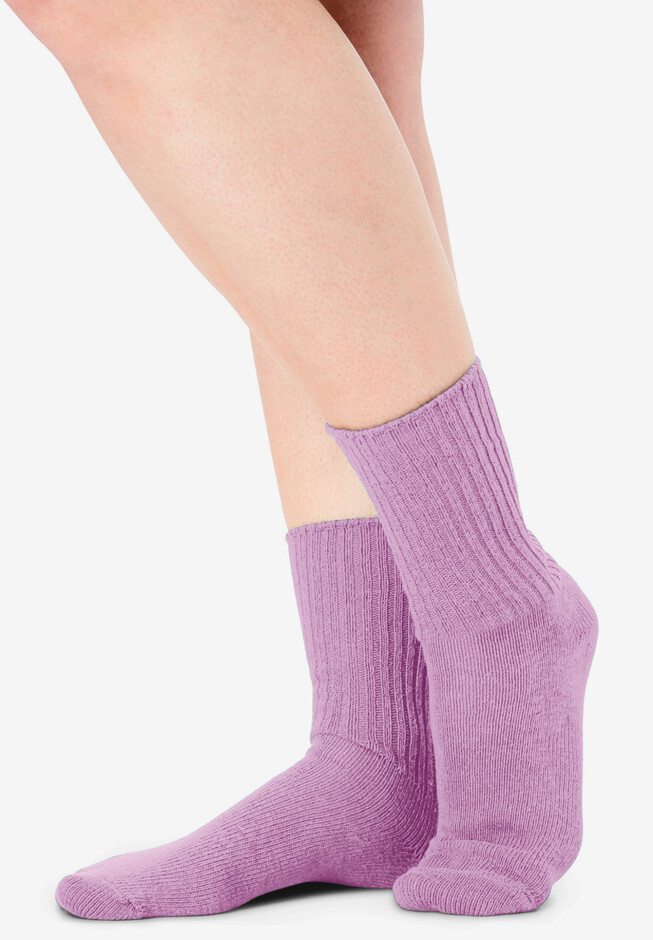 6-Pack Rib Knit Socks