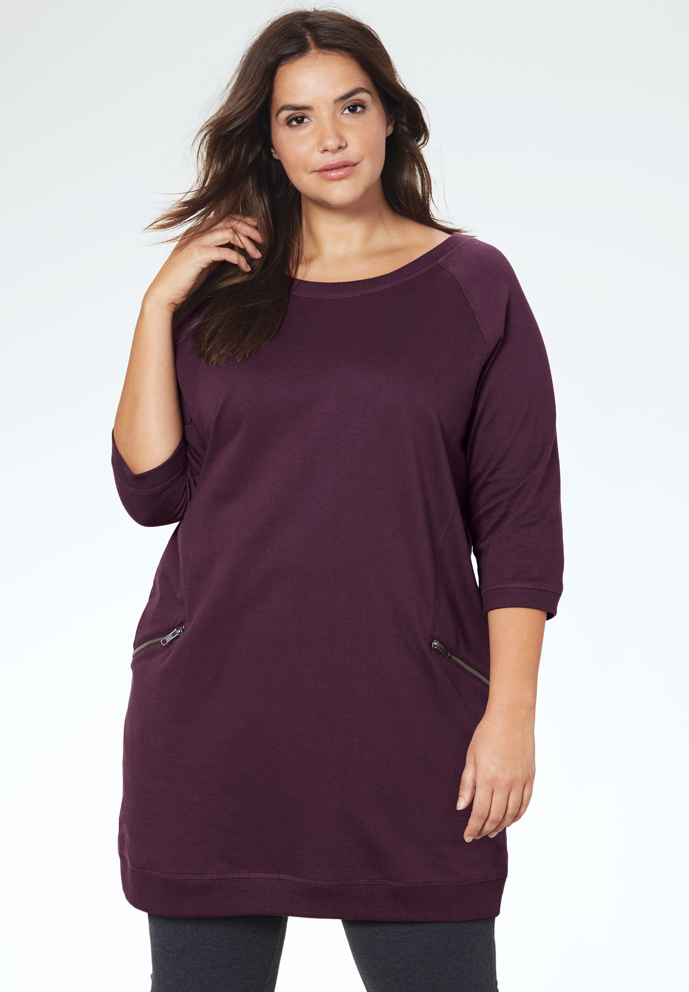 evening tunics plus size