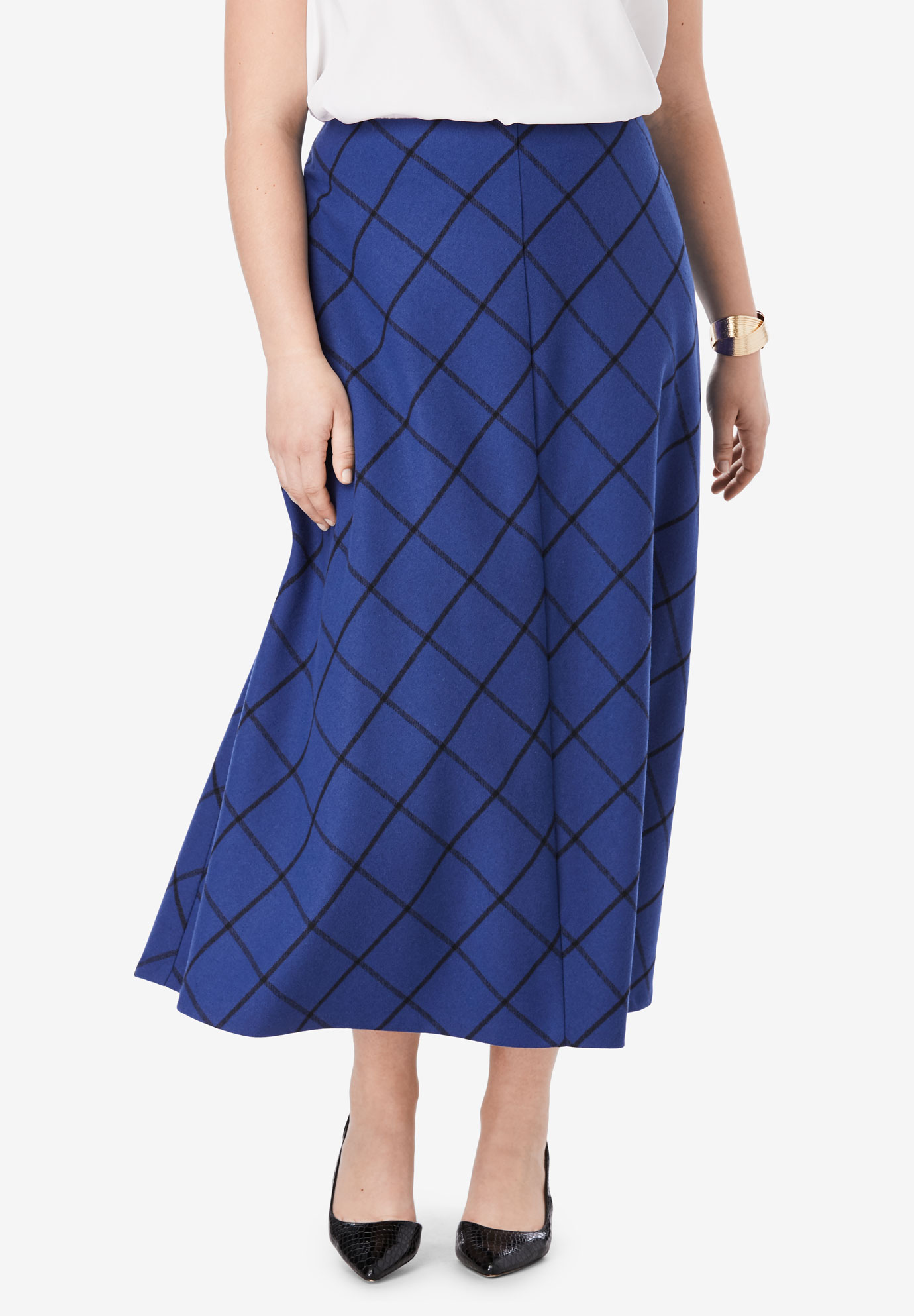 Wool Blend Maxi Skirt Plus Size Skirts Jessica London