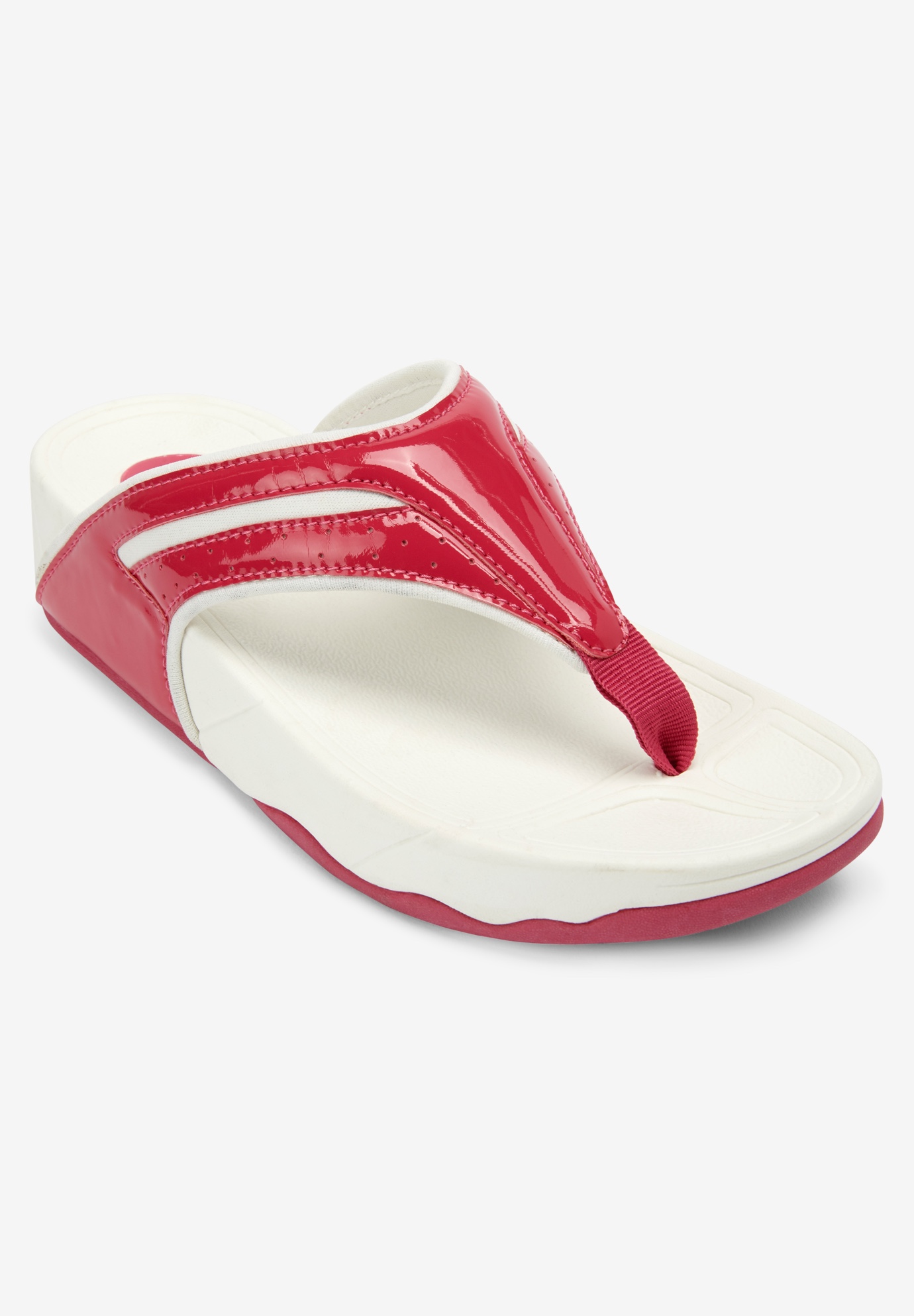 The Sporty Thong Sandal by Comfortview 