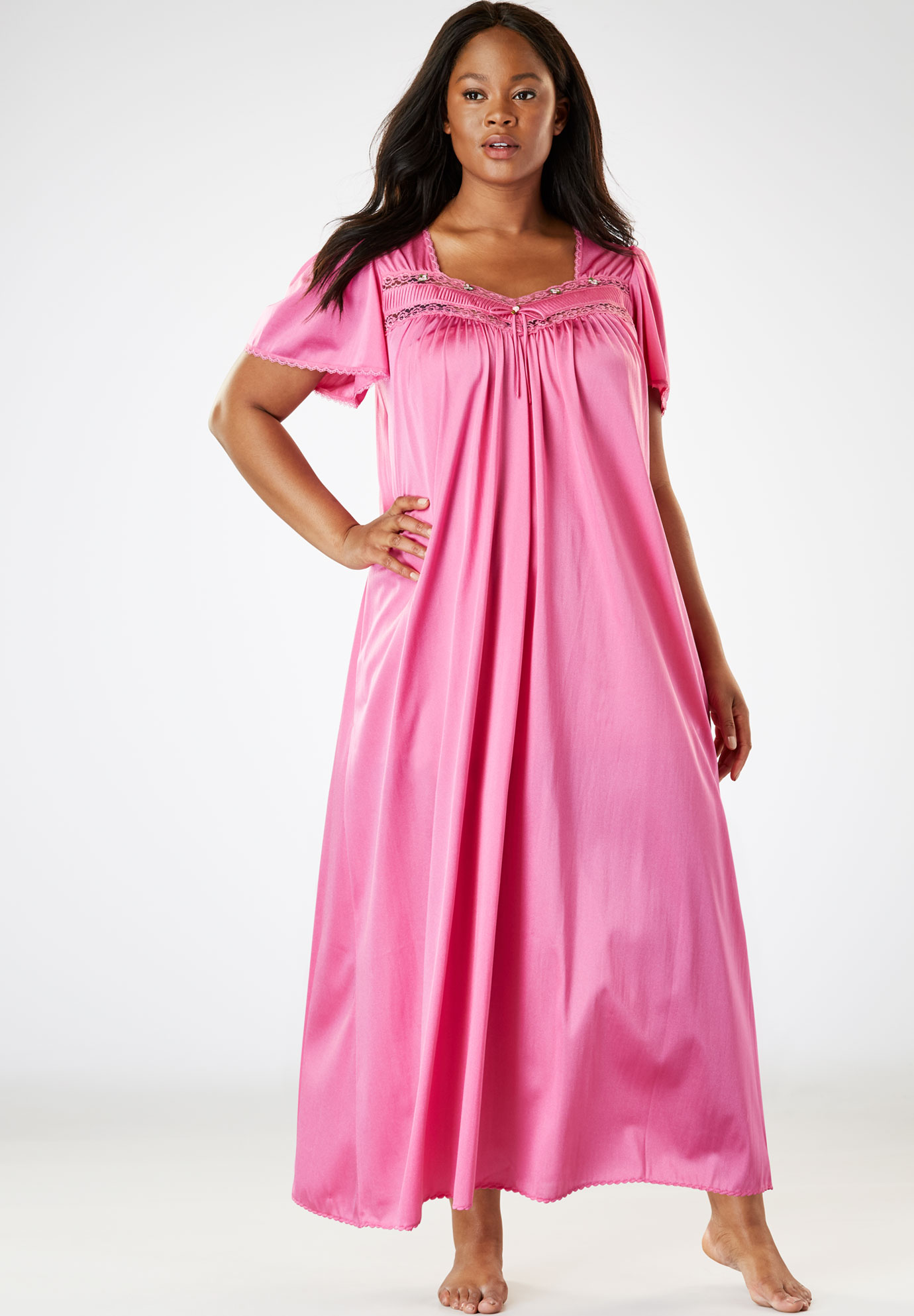 Full Sweep Nightgown By Only Necessities® Plus Size Sleep Gowns Jessica London