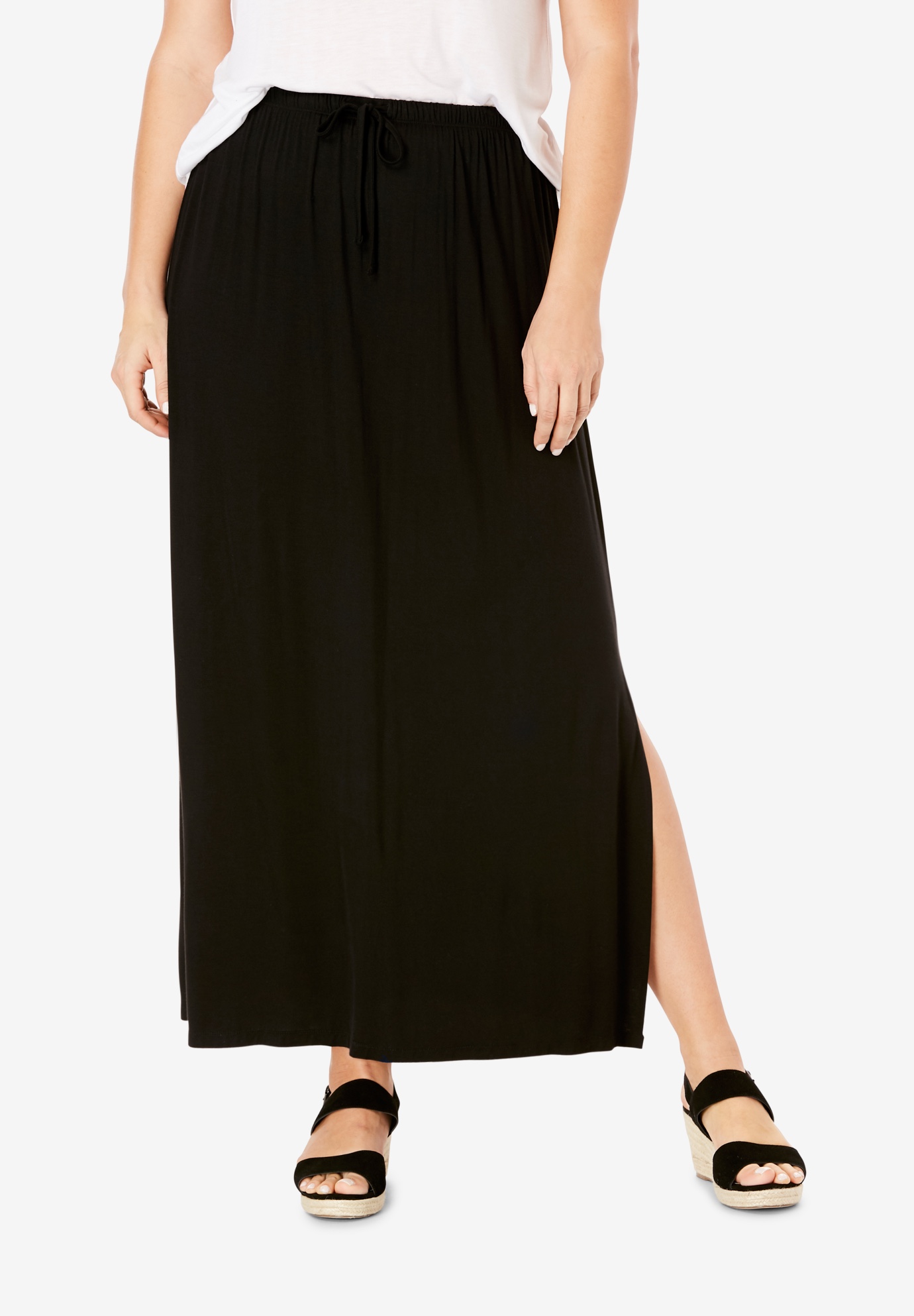 Knit Maxi Skirt by ellos® Plus Size Skirts Jessica London