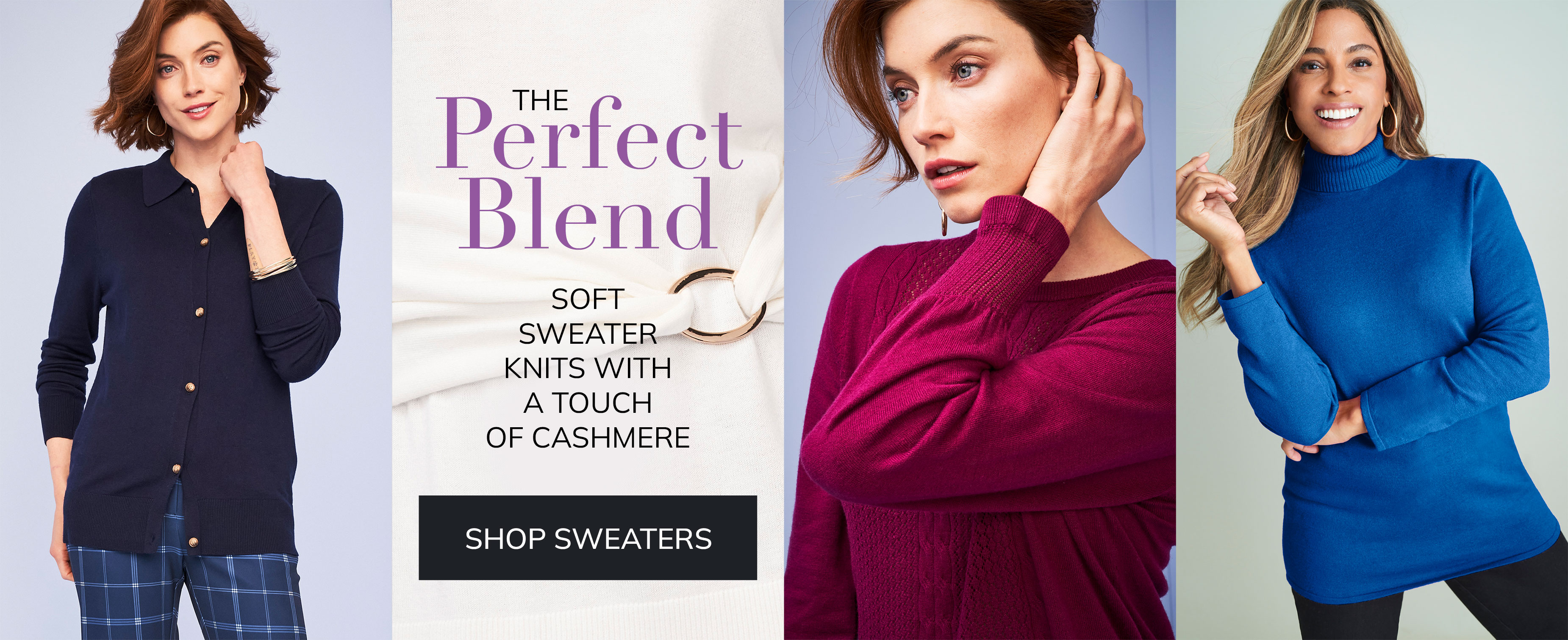 the perfect blend soft sweater knits